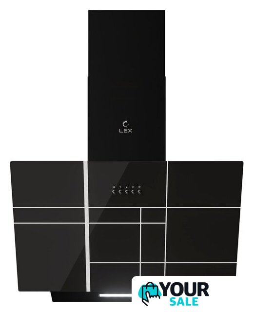 Кухонная вытяжка LEX Moza 600 R1 (черный) - Изображение №1 — Интернет-магазин Your Sale