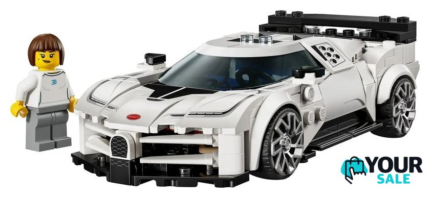 Конструктор LEGO Super Racing Series Бугатти Centodieci суперкар 77240 - Изображение №2 — Интернет-магазин Your Sale