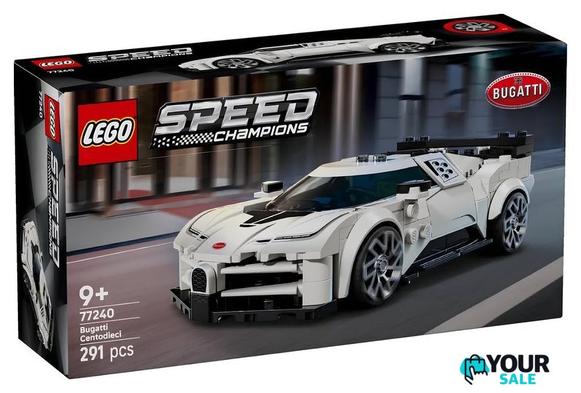 Конструктор LEGO Super Racing Series Бугатти Centodieci суперкар 77240 - Изображение №1 — Интернет-магазин Your Sale