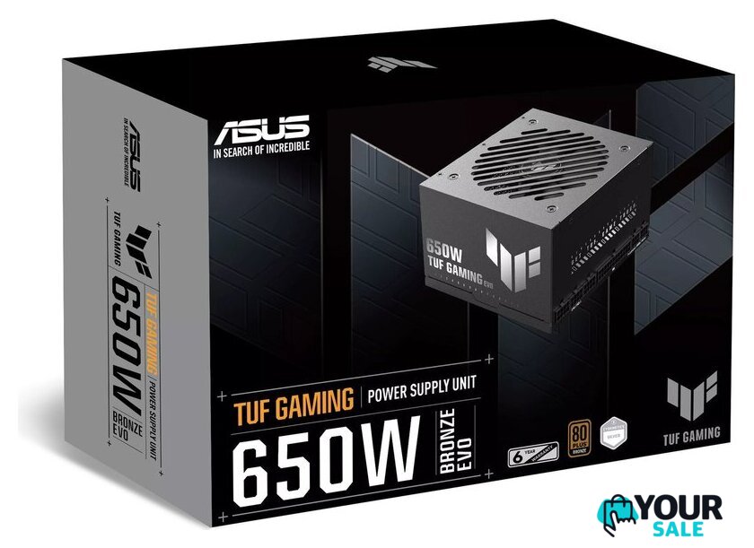 Блок питания ASUS TUF Gaming 650W Bronze Evo TUF-GAMING-650B-EVO - Изображение №6 — Интернет-магазин Your Sale