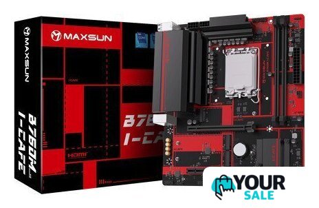 Материнская плата Maxsun B760M I-Cafe - Изображение №2 — Интернет-магазин Your Sale