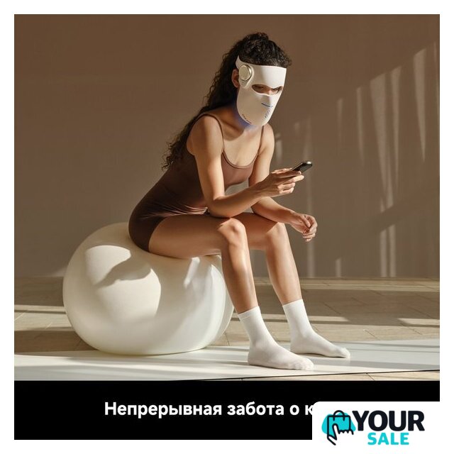 Маска для омоложения лица Dreame Chrona Photon Anti-Aging Skincare Mask (белый) - Изображение №19 — Интернет-магазин Your Sale