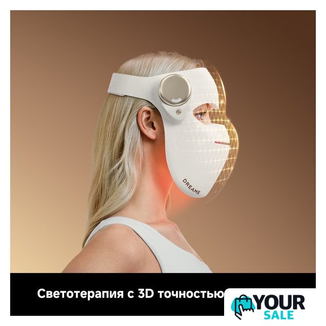 Маска для омоложения лица Dreame Chrona Photon Anti-Aging Skincare Mask (белый) - Изображение №17 — Интернет-магазин Your Sale