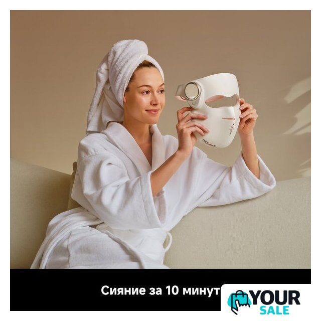 Маска для омоложения лица Dreame Chrona Photon Anti-Aging Skincare Mask (белый) - Изображение №15 — Интернет-магазин Your Sale