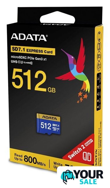 Карта памяти ADATA Premier Extreme microSDXC SD7.1 512GB UD512GEX3L1-C - Изображение №4 — Интернет-магазин Your Sale