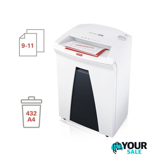 Шредер HSM Securio B24 (1.9x15 мм, белый) - Изображение №3 — Интернет-магазин Your Sale