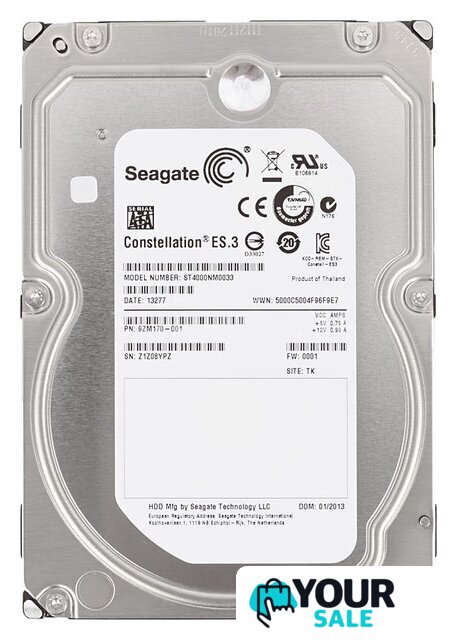 Жесткий диск Seagate Constellation ES.3 4TB ST4000NM0033 - Изображение №1 — Интернет-магазин Your Sale