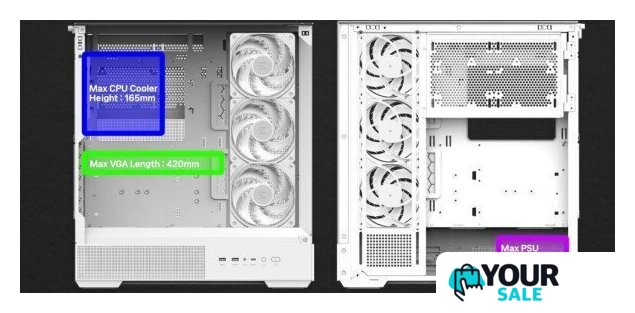 Корпус Zalman P40 Prism Plus (белый) - Изображение №10 — Интернет-магазин Your Sale