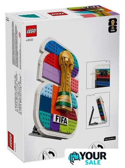 Конструктор LEGO Editions 43032 FIFA World Cup 2026 Official Emblem - Изображение №12 — Интернет-магазин Your Sale