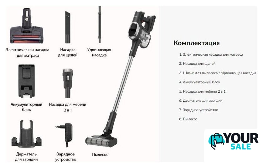 Пылесос Jimmy Cordless Vacuum Cleaner JV83 Pro (черный/серый) - Изображение №16 — Интернет-магазин Your Sale