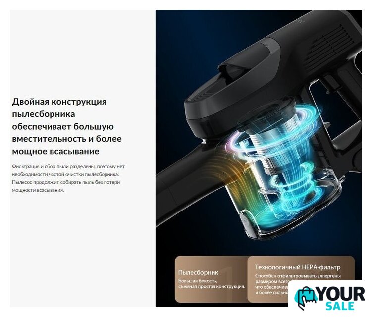 Пылесос Jimmy Cordless Vacuum Cleaner JV83 Pro (черный/серый) - Изображение №7 — Интернет-магазин Your Sale