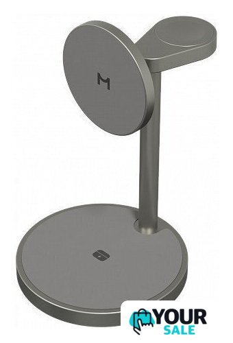Беспроводное зарядное Magssory Base Pro Wireless Qi2 WCH012t (титановый) - Изображение №1 — Интернет-магазин Your Sale