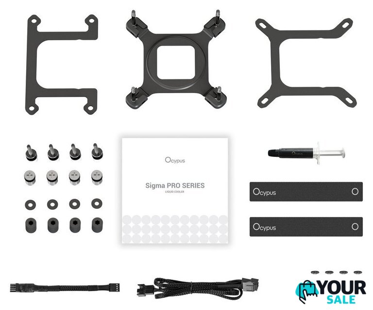 Система жидкостного охлаждения для процессора Ocypus Sigma L24 PRO BK Sigma-L24-BK2ANWL00P-GL - Изображение №6 — Интернет-магазин Your Sale