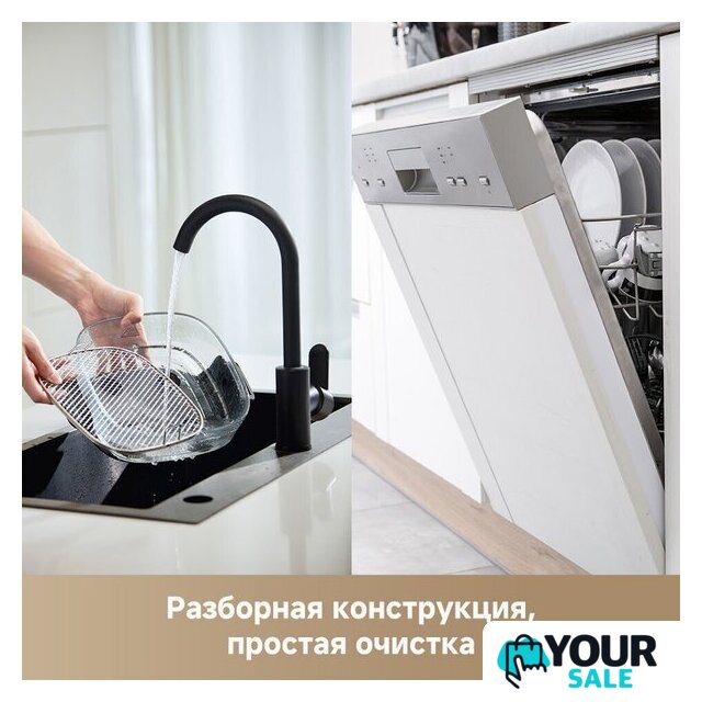 Аэрогриль (аэрофритюрница) Dreame Air Fryer PT60 (серый) - Изображение №21 — Интернет-магазин Your Sale