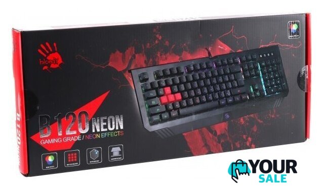 Клавиатура A4Tech Bloody B120N - Изображение №3 — Интернет-магазин Your Sale
