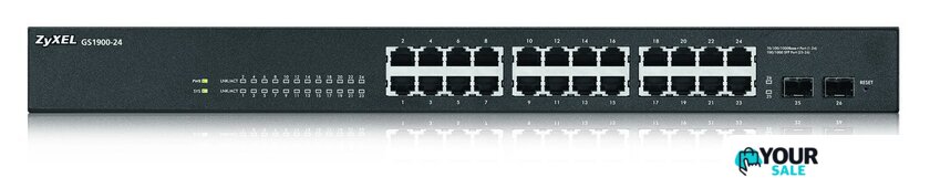 Управляемый коммутатор уровня 2+ Zyxel GS1900-24 - Изображение №3 — Интернет-магазин Your Sale
