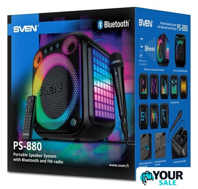 Беспроводная колонка SVEN PS-880 - Изображение №13 — Интернет-магазин Your Sale