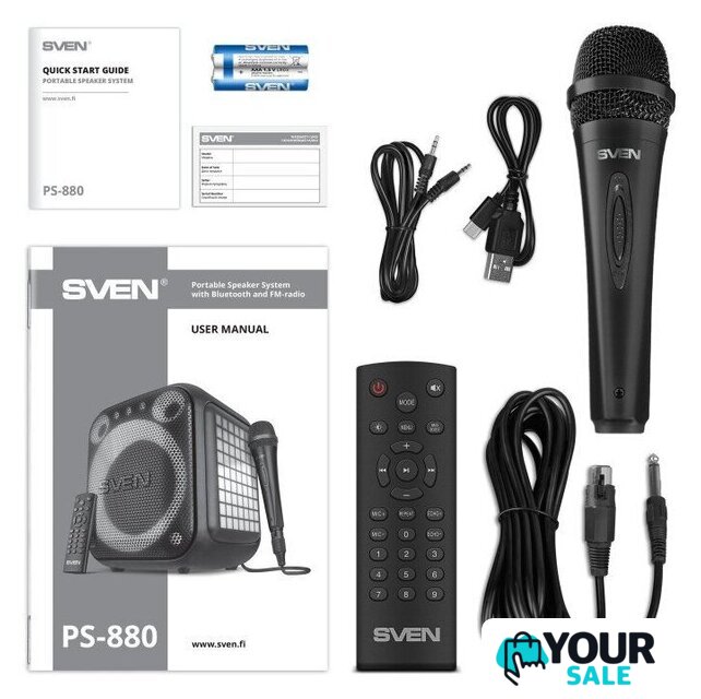 Беспроводная колонка SVEN PS-880 - Изображение №11 — Интернет-магазин Your Sale