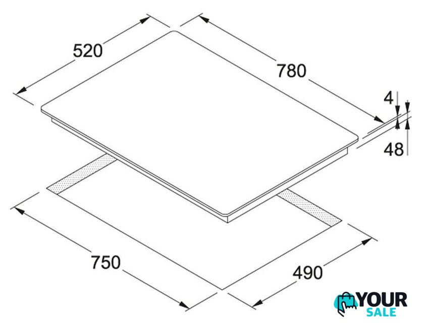 Варочная панель Franke FHCR 774 2I 1 FLEXI T PWL - Изображение №2 — Интернет-магазин Your Sale
