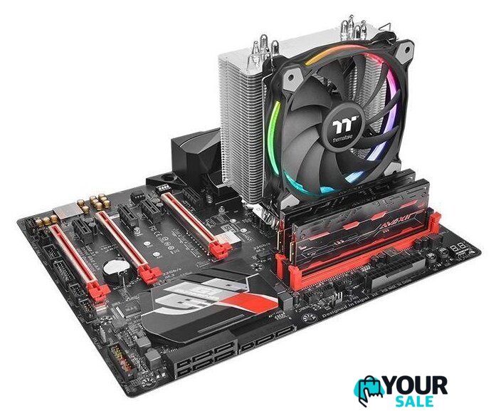 Кулер для процессора Thermaltake Riing Silent 12 RGB Sync Edition - Изображение №10 — Интернет-магазин Your Sale