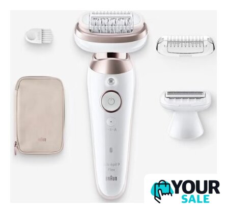 Эпилятор Braun Silk-epil 9 Flex 9-030 3D Wet & Dry - Изображение №1 — Интернет-магазин Your Sale