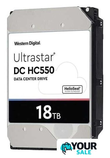 Жесткий диск WD Ultrastar DC HC550 18TB WUH721818ALE6L4 - Изображение №1 — Интернет-магазин Your Sale