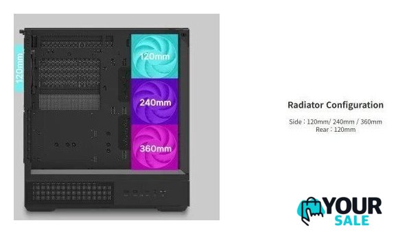 Корпус Zalman P40 Prism Plus (черный) - Изображение №8 — Интернет-магазин Your Sale