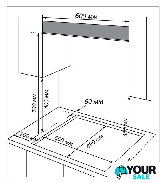 Варочная панель Nord (Nordfrost) HS 6043 W - Изображение №2 — Интернет-магазин Your Sale