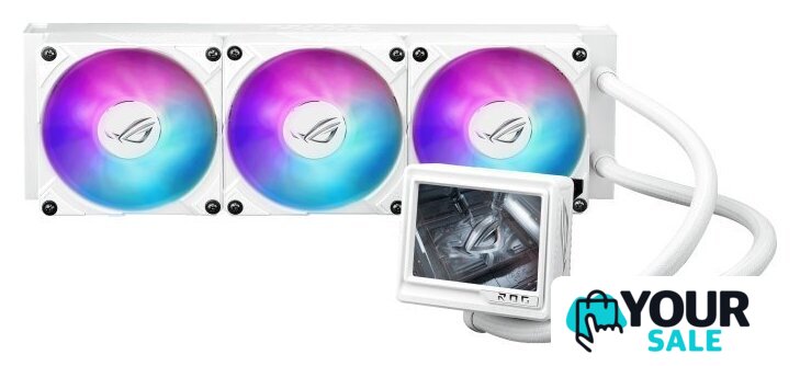 Система жидкостного охлаждения для процессора ASUS ROG Ryujin III 360 ARGB Extreme White Edition - Изображение №1 — Интернет-магазин Your Sale