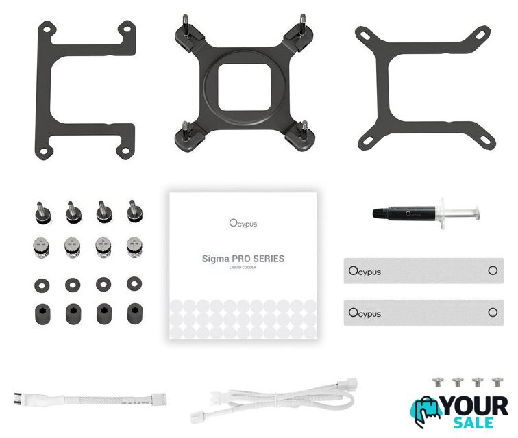Система жидкостного охлаждения для процессора Ocypus Sigma L24 PRO WH Sigma-L24-WH2ANWL00P-GL - Изображение №6 — Интернет-магазин Your Sale