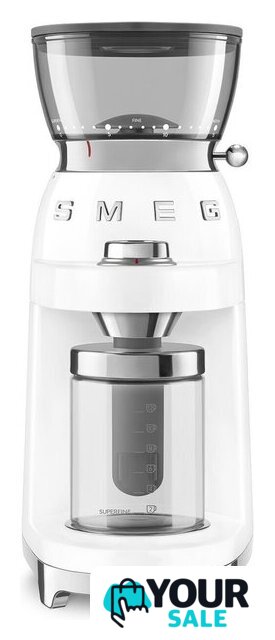 Электрическая кофемолка Smeg CGF03WHEU - Изображение №3 — Интернет-магазин Your Sale