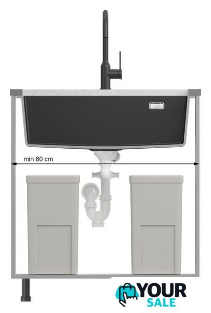 Кухонная мойка Quadron HQD7644U5_PVDC1_U - Изображение №5 — Интернет-магазин Your Sale