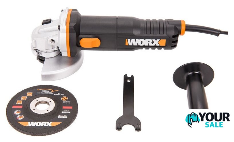 Угловая шлифмашина Worx WX711.1 (кейс) - Изображение №5 — Интернет-магазин Your Sale
