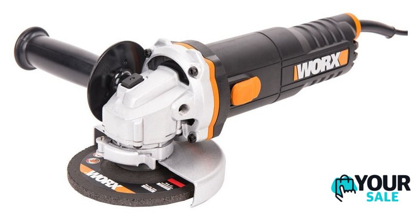 Угловая шлифмашина Worx WX711.1 (кейс) - Изображение №2 — Интернет-магазин Your Sale