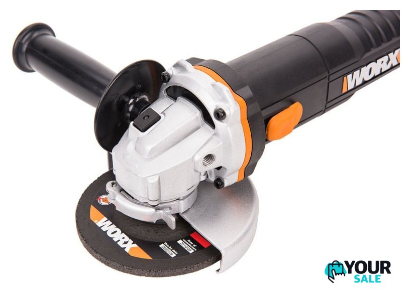 Угловая шлифмашина Worx WX711.1 (кейс) - Изображение №4 — Интернет-магазин Your Sale