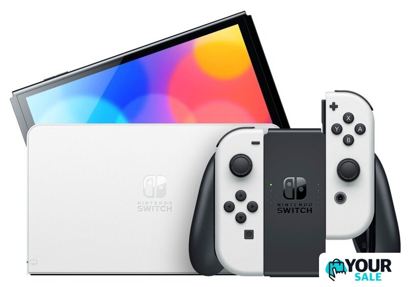 Игровая приставка Nintendo Switch OLED (белый) - Изображение №3 — Интернет-магазин Your Sale