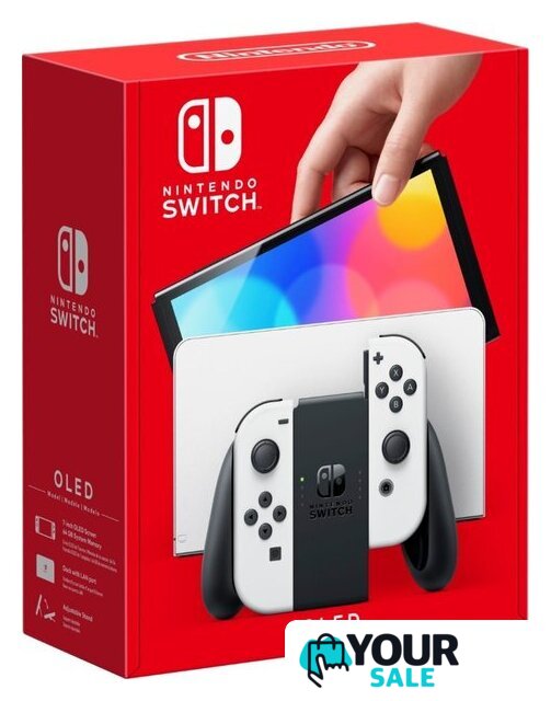 Игровая приставка Nintendo Switch OLED (белый) - Изображение №1 — Интернет-магазин Your Sale
