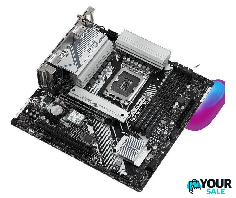 Материнская плата ASRock B760M Pro RS/D4 WiFi - Изображение №3 — Интернет-магазин Your Sale