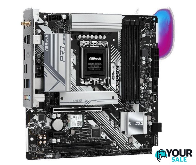 Материнская плата ASRock B760M Pro RS/D4 WiFi - Изображение №4 — Интернет-магазин Your Sale