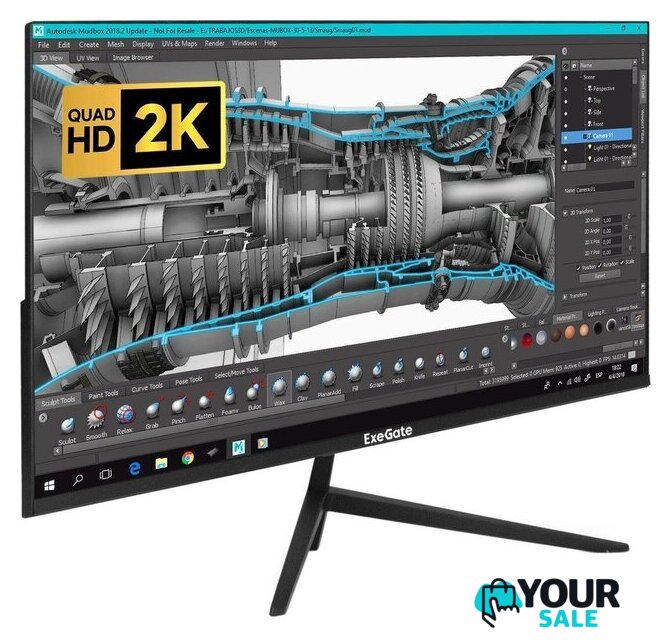Монитор ExeGate SmartView ES2707CA EX297307RUS - Изображение №1 — Интернет-магазин Your Sale