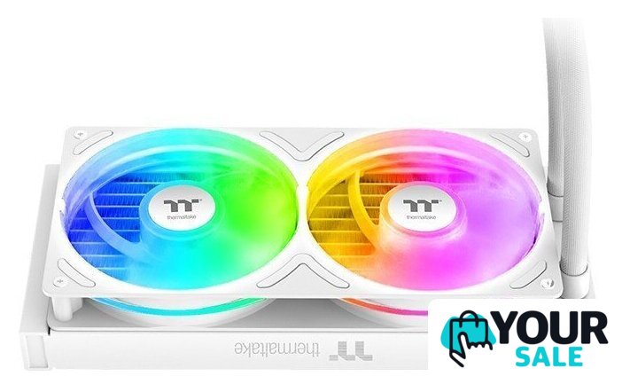Система жидкостного охлаждения для процессора Thermaltake TH240-S V3 ARGB Sync Snow Edition CL-W471-PL12SW-A - Изображение №4 — Интернет-магазин Your Sale