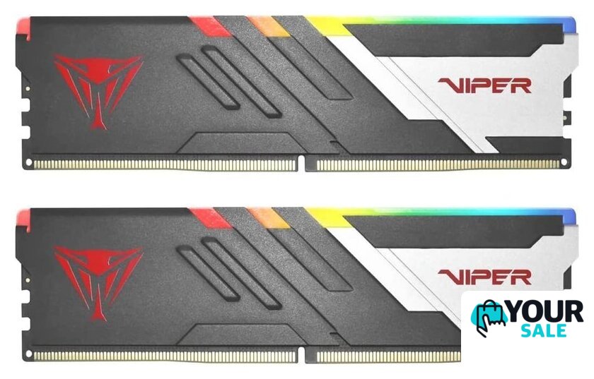 Оперативная память Patriot Viper Venom RGB 2x8ГБ DDR5 6000 МГц PVVR516G600C36K - Изображение №1 — Интернет-магазин Your Sale