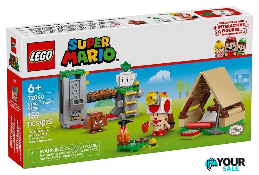 Конструктор LEGO Super Mario Лагерь капитана Тоада 72040 - Изображение №1 — Интернет-магазин Your Sale