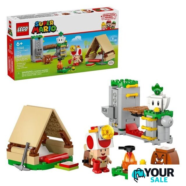 Конструктор LEGO Super Mario Лагерь капитана Тоада 72040 - Изображение №8 — Интернет-магазин Your Sale