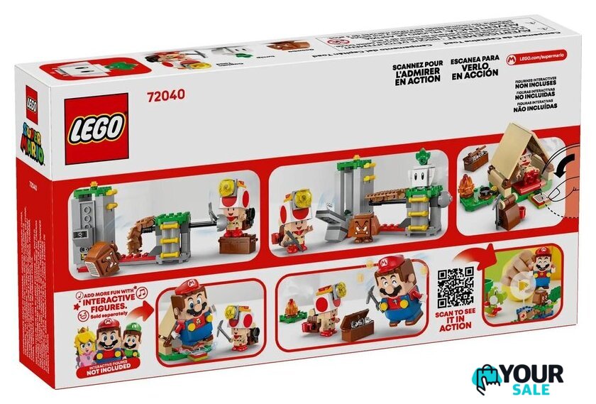 Конструктор LEGO Super Mario Лагерь капитана Тоада 72040 - Изображение №7 — Интернет-магазин Your Sale