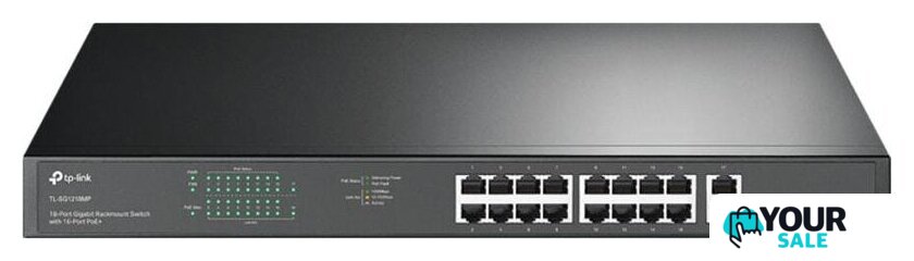 Неуправляемый коммутатор TP-Link TL-SG1218MP - Изображение №1 — Интернет-магазин Your Sale