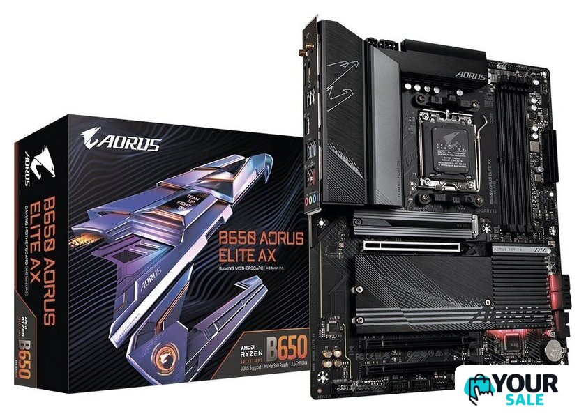 Материнская плата Gigabyte B650 Aorus Elite AX (rev. 1.x) - Изображение №2 — Интернет-магазин Your Sale