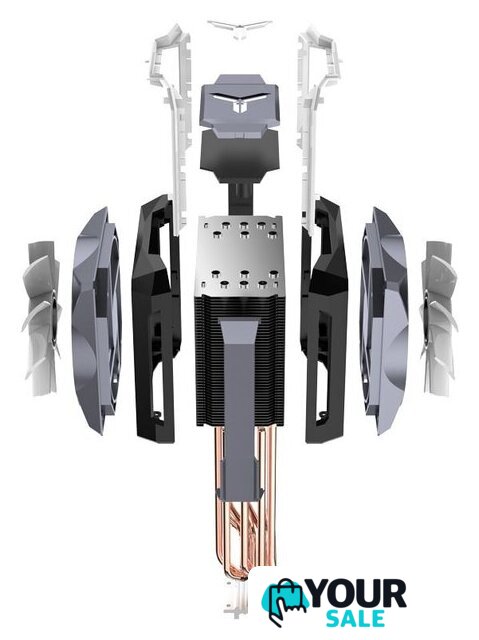 Кулер для процессора Jonsbo CR-1100 (серый) - Изображение №25 — Интернет-магазин Your Sale