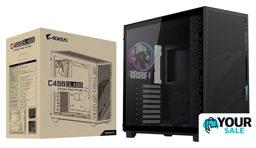 Корпус Gigabyte Aorus C400 Glass - Изображение №9 — Интернет-магазин Your Sale