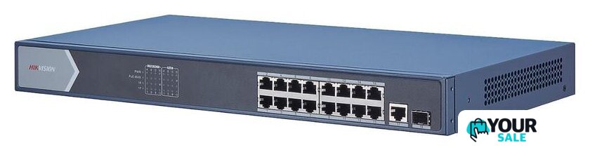 Неуправляемый коммутатор Hikvision DS-3E0518P-E/M - Изображение №1 — Интернет-магазин Your Sale